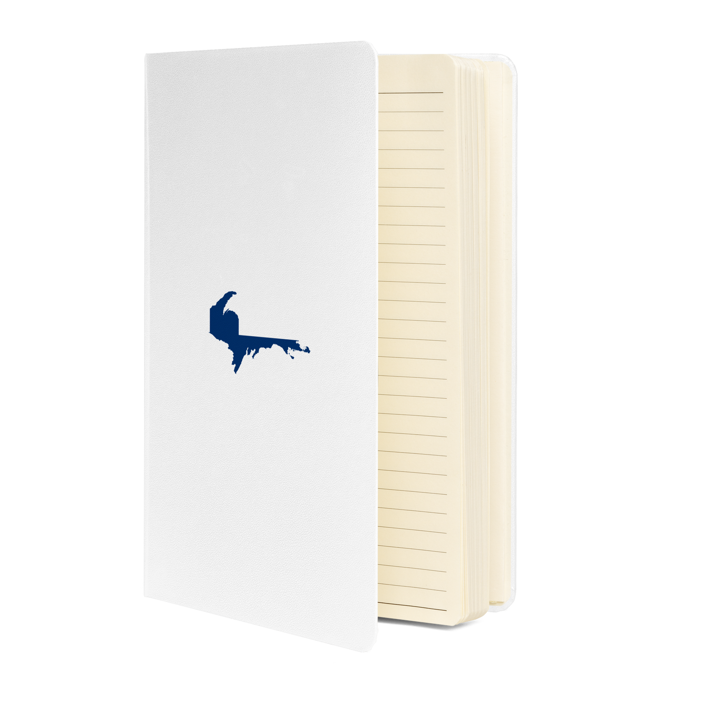 Michigan Upper Peninsula Hardcover Notebook (w/ UP Finland Flag) | Banded - 160pgs