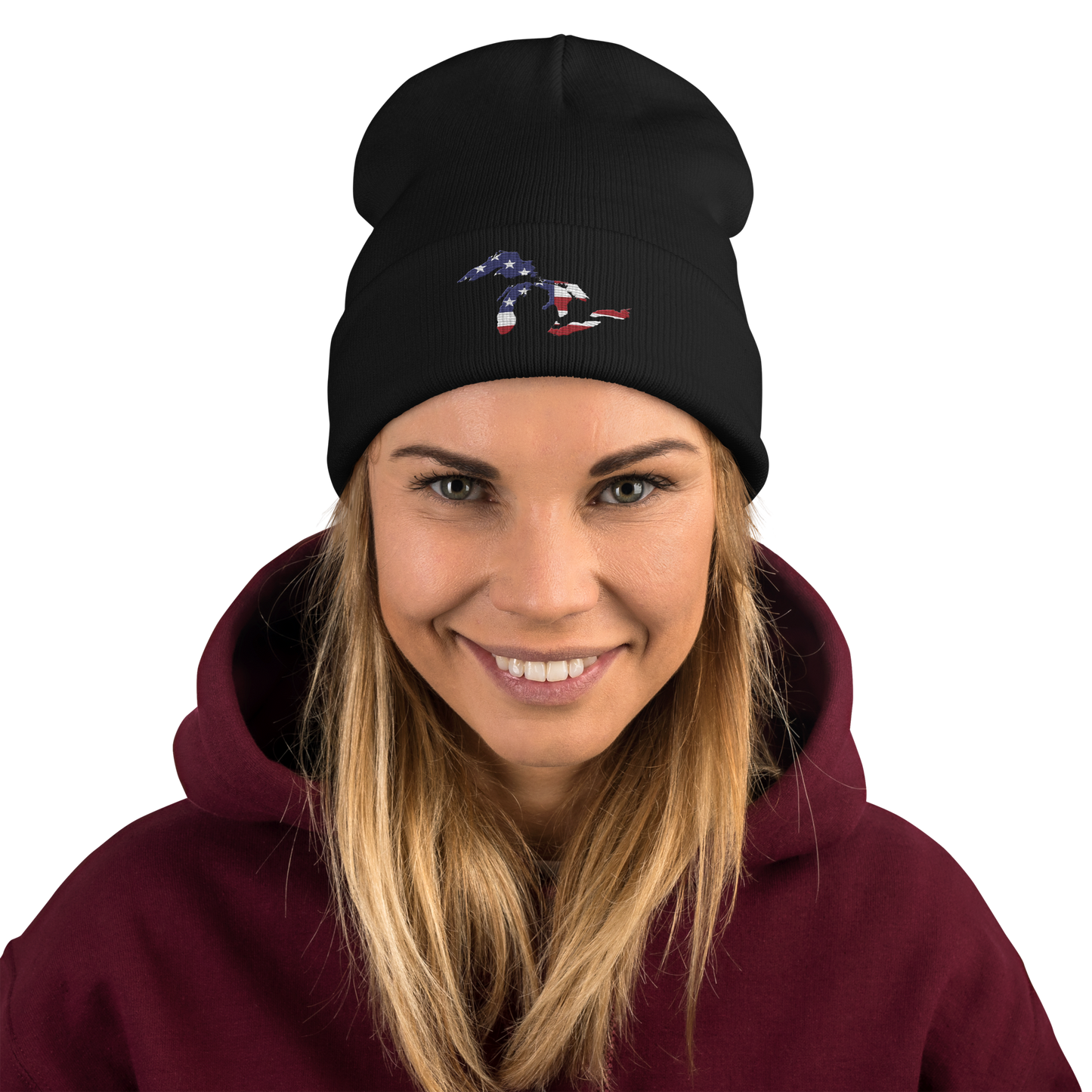 Great Lakes Winter Beanie (Patriotic Edition)