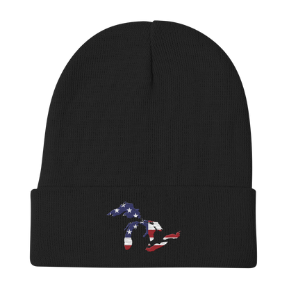 Great Lakes Winter Beanie (Patriotic Edition)