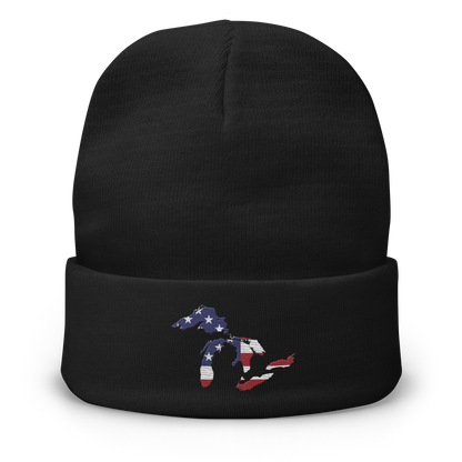 Great Lakes Winter Beanie (Patriotic Edition)