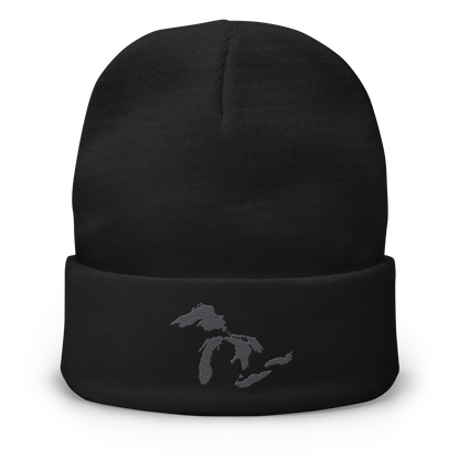 Great Lakes Winter Beanie (Iron Ore Black)