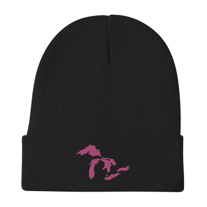 Great Lakes Winter Beanie (Apple Blossom Pink)