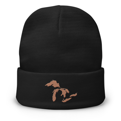 Great Lakes Winter Beanie (Copper)