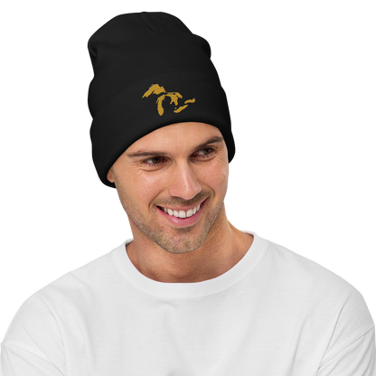 Great Lakes Winter Beanie (Gold)