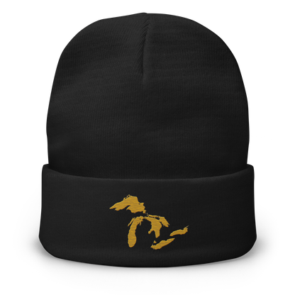 Great Lakes Winter Beanie (Gold)