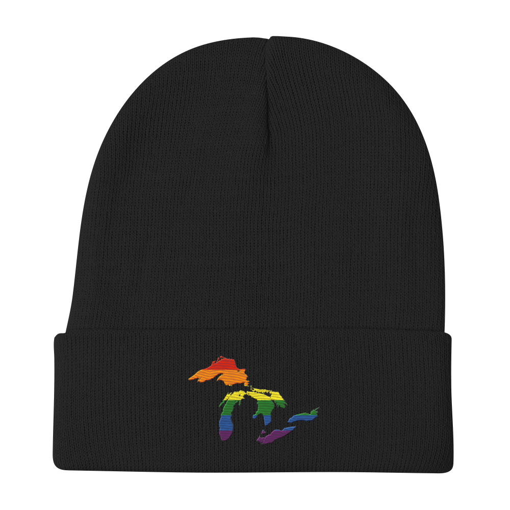 Great Lakes Winter Beanie (Rainbow Pride Edition)