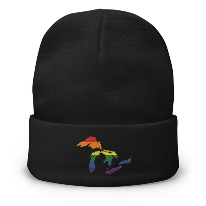 Great Lakes Winter Beanie (Rainbow Pride Edition)