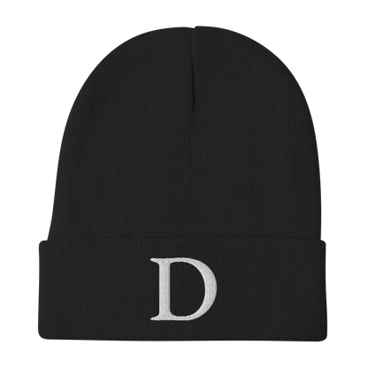 Detroit 'Old French D' Winter Beanie