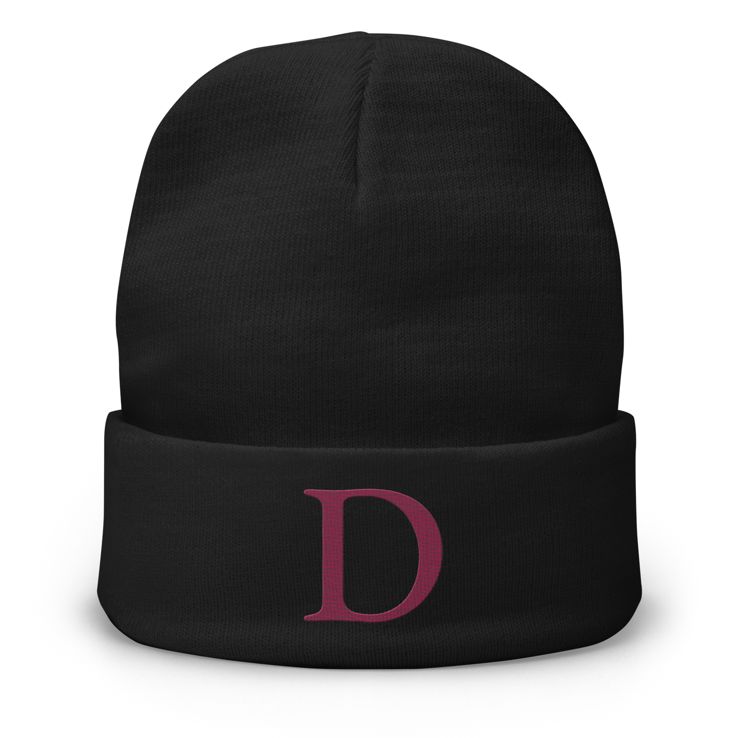 Detroit 'Old French D' Winter Beanie (Ruby Red)