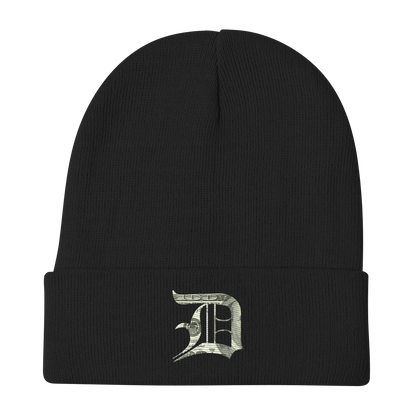 Detroit 'Old English D' Winter Beanie (Benjamin's Edition)