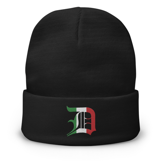 Detroit 'Old English D' Winter Beanie (Italian Edition)