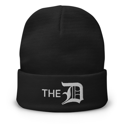 Detroit 'The D' Winter Beanie