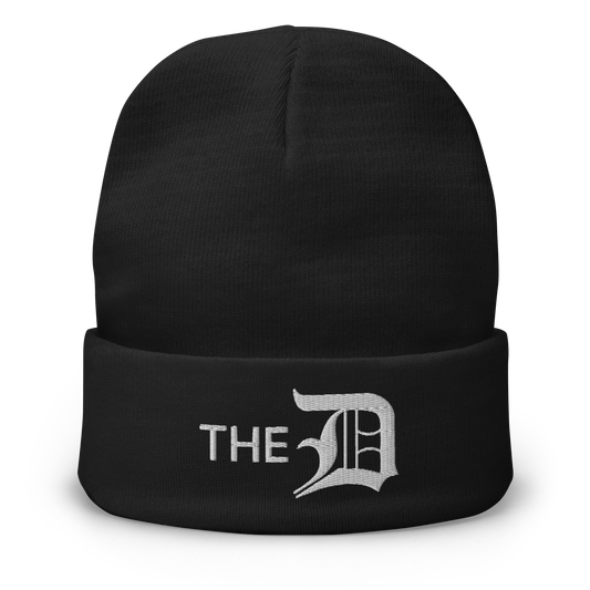 Detroit 'The D' Winter Beanie