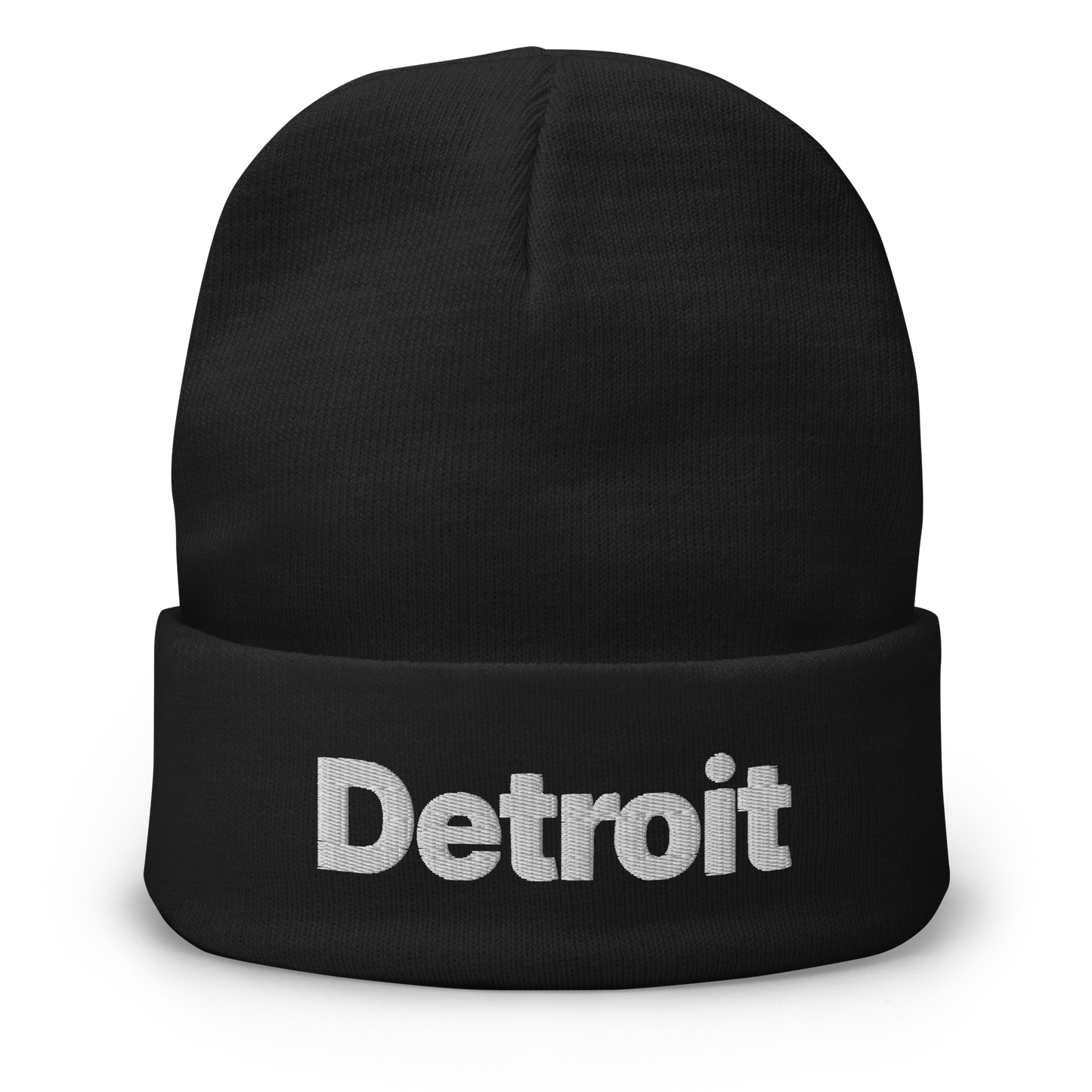 'Detroit' Winter Beanie (Small SUV Font)