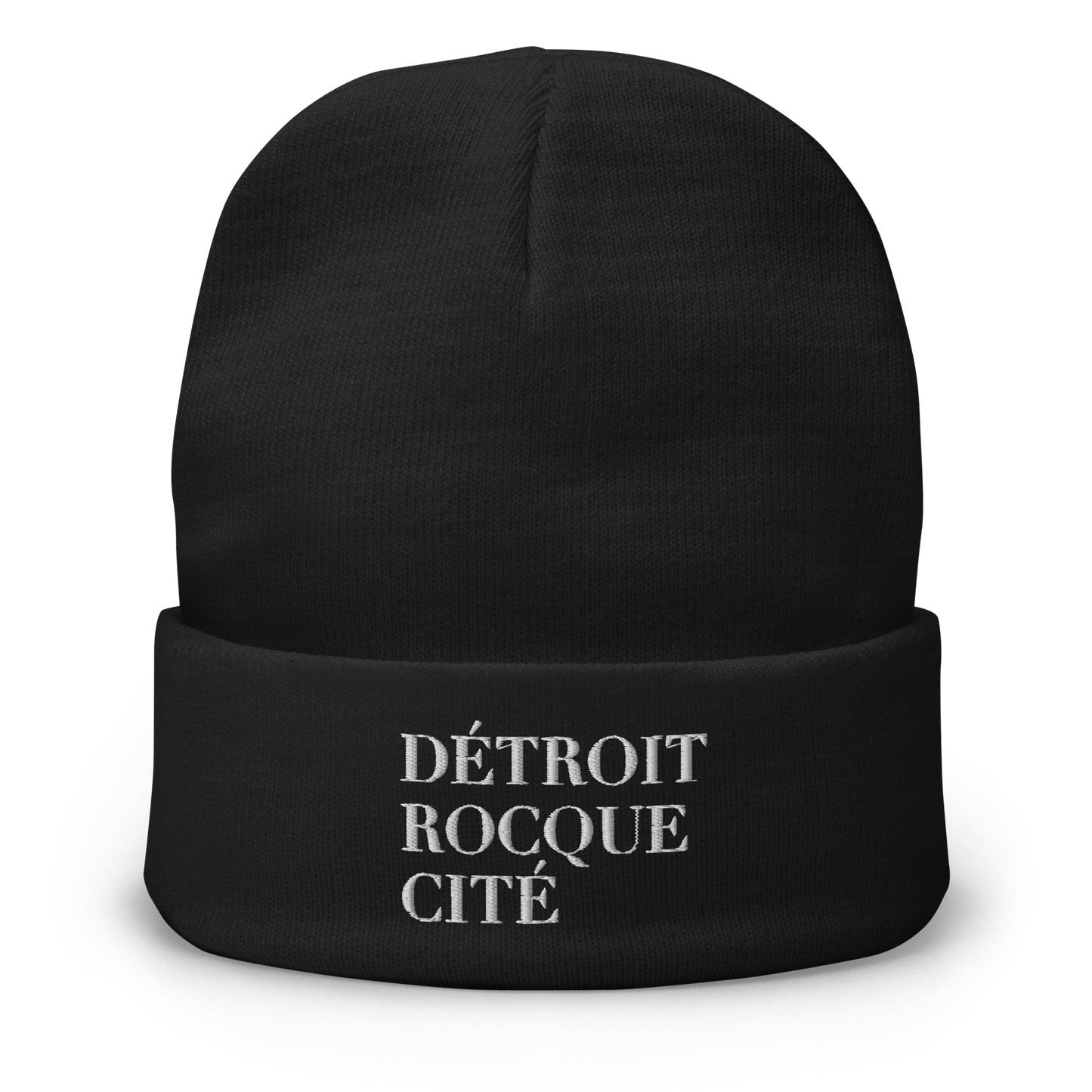 'Détroit Rocque Cité' Winter Beanie