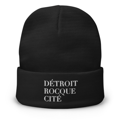 'Détroit Rocque Cité' Winter Beanie