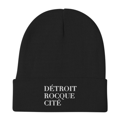 'Détroit Rocque Cité' Winter Beanie