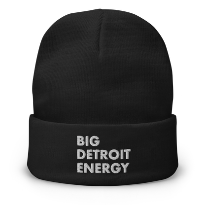 'Big Detroit Energy' Winter Beanie