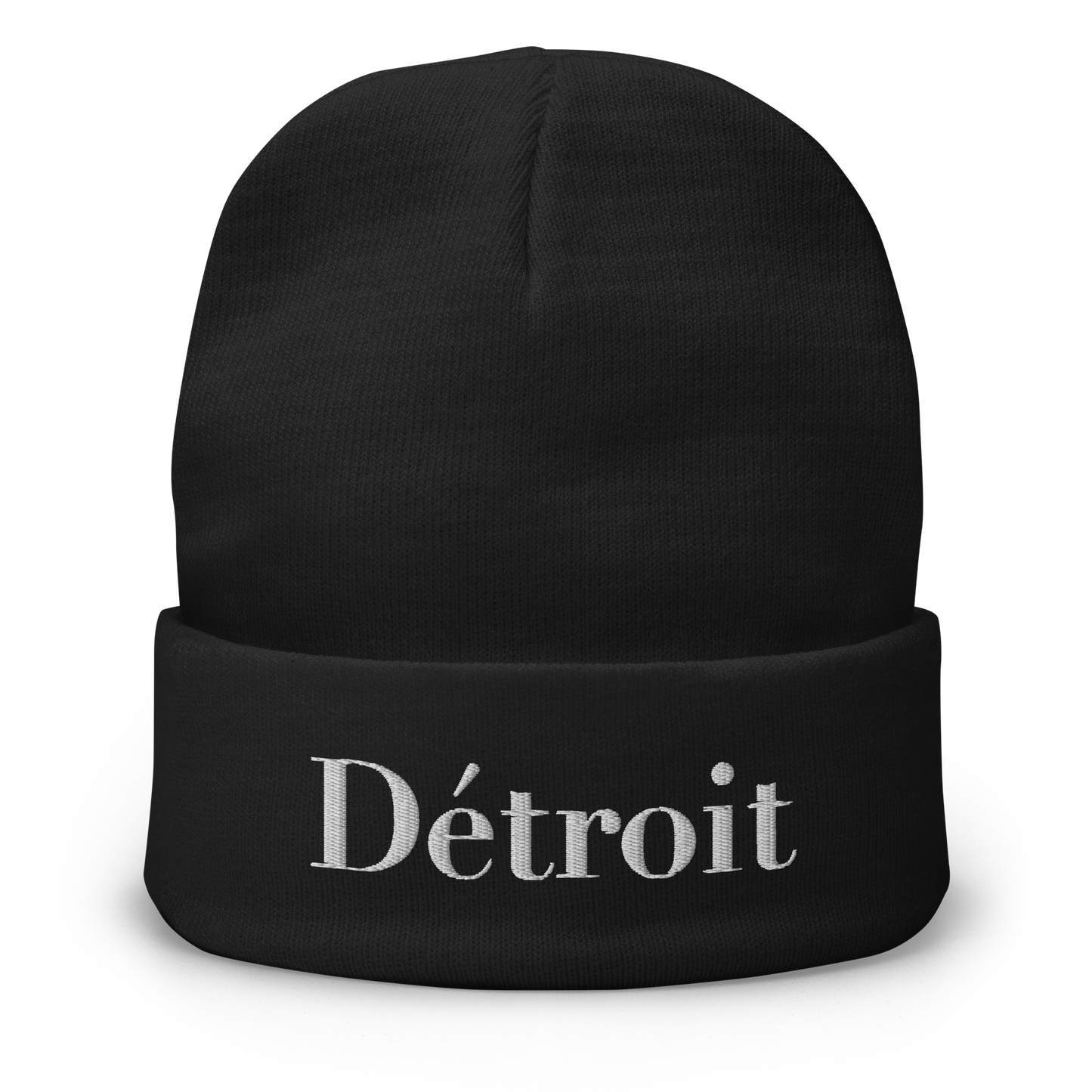 'Détroit' Winter Beanie (Didone Font)