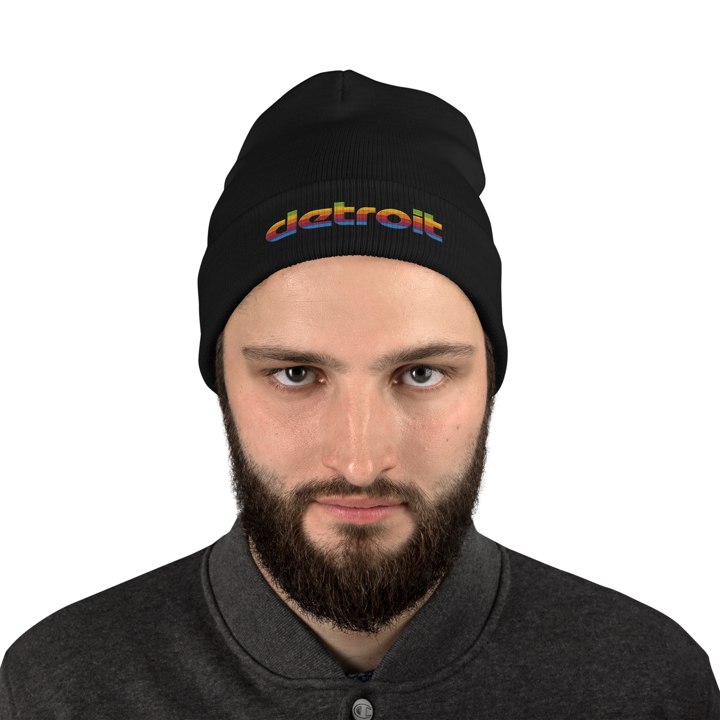 'Detroit' Winter Beanie (Pomaceous 80s Computer Parody)