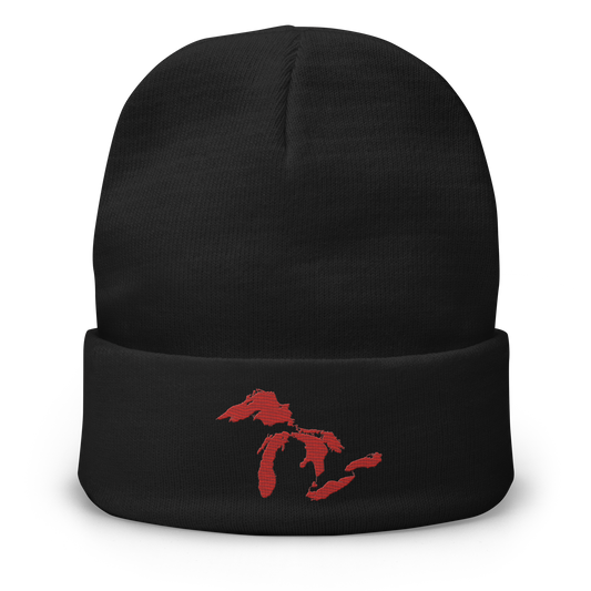 Great Lakes Winter Beanie (Aliform Red)