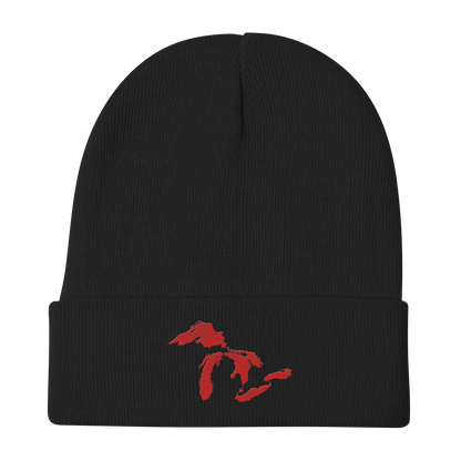 Great Lakes Winter Beanie (Aliform Red)