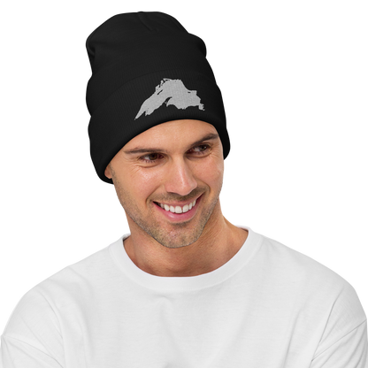 Lake Superior Winter Beanie | Platinum