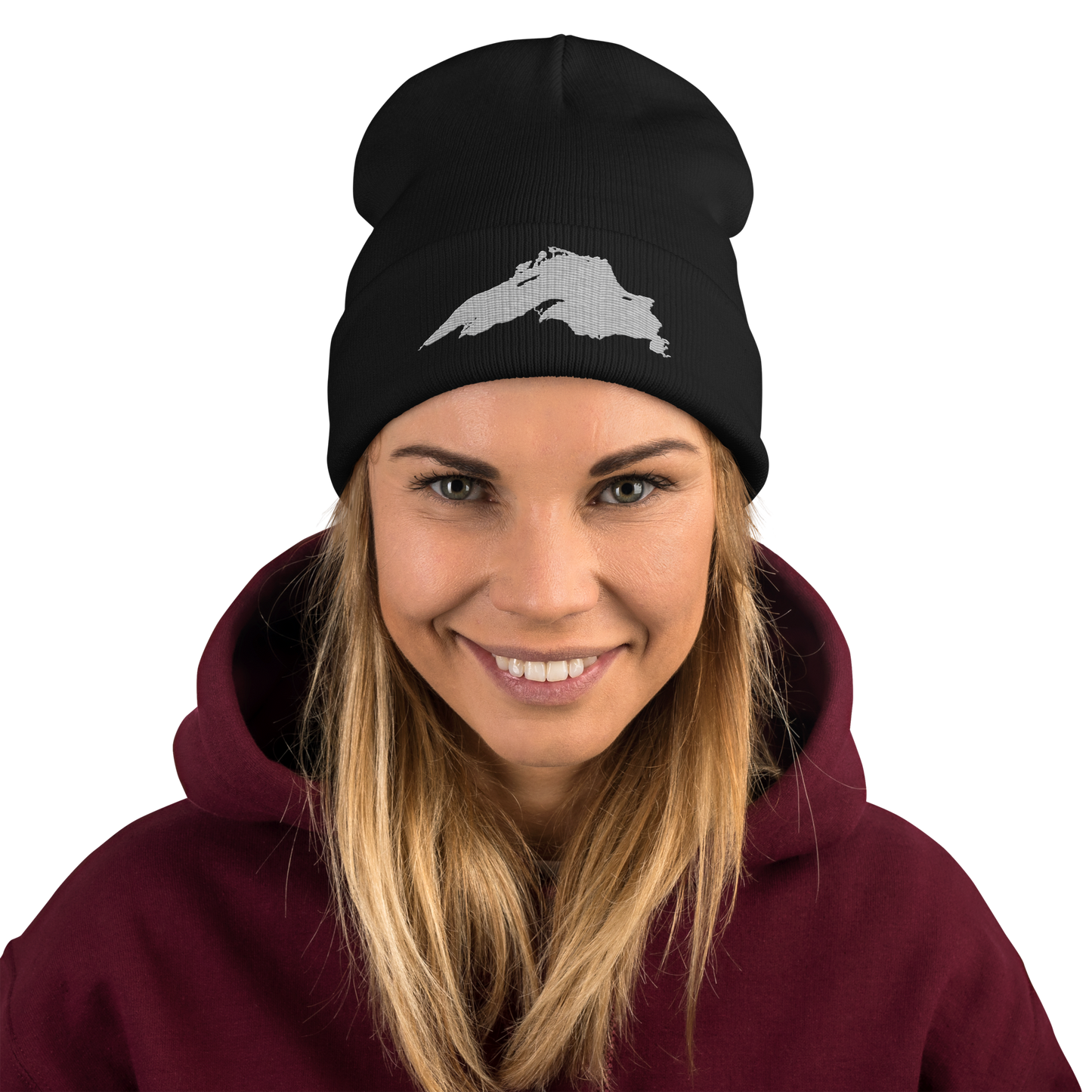 Lake Superior Winter Beanie | Platinum