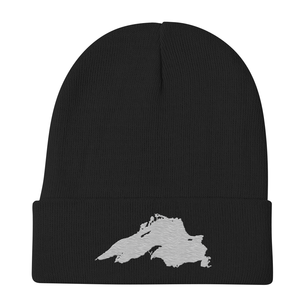 Lake Superior Winter Beanie | Platinum