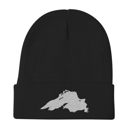 Lake Superior Winter Beanie | Platinum