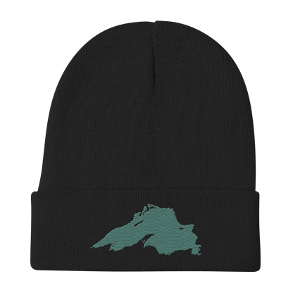 Lake Superior Winter Beanie | Copper Green