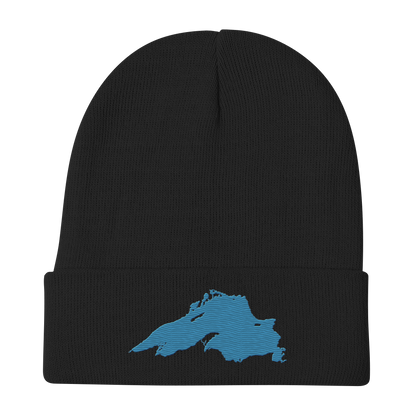 Lake Superior Winter Beanie | Traverse Blue