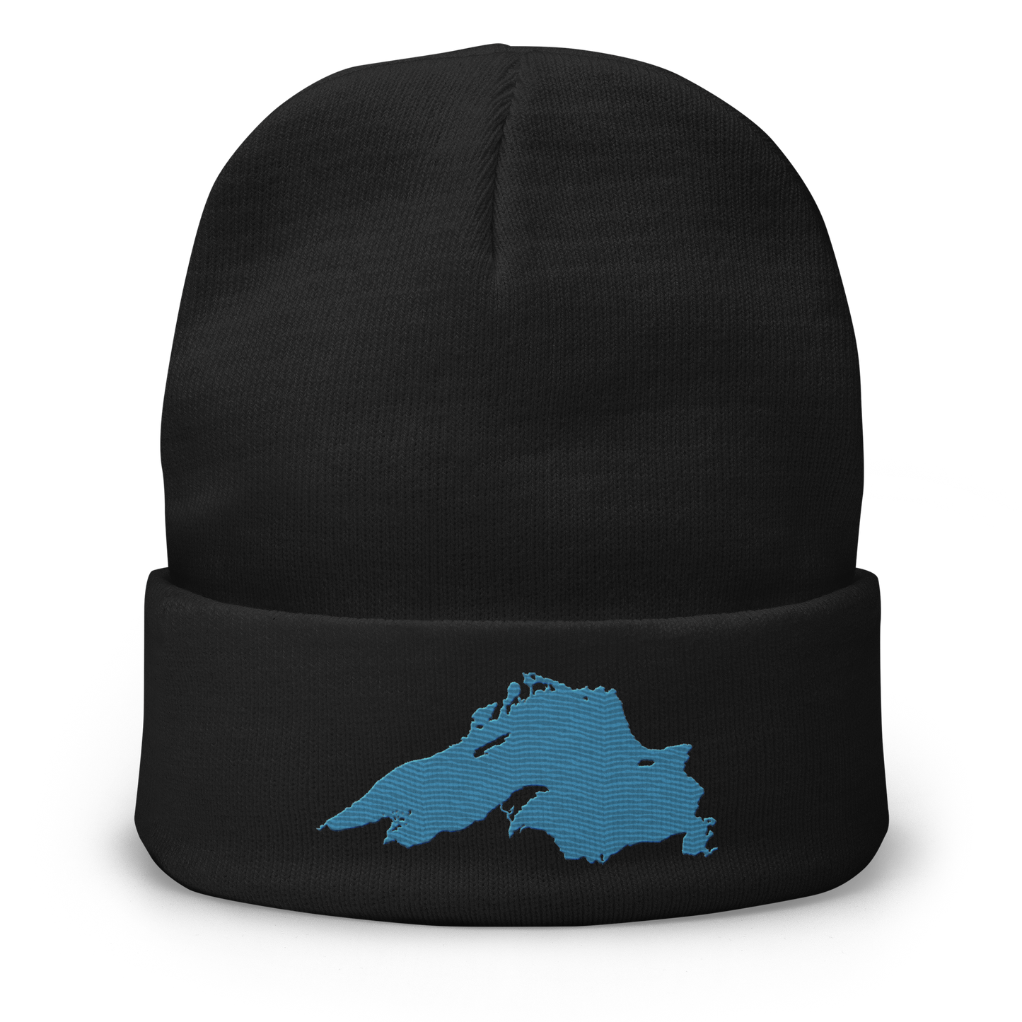 Lake Superior Winter Beanie | Traverse Blue