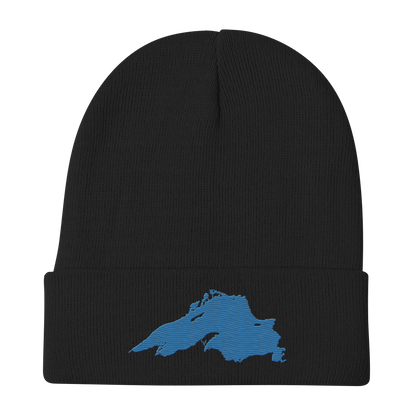 Lake Superior Winter Beanie | Superior Blue