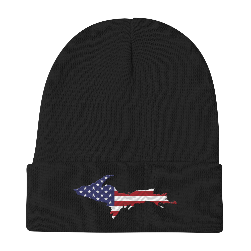 Upper Peninsula Winter Beanie | Patriotic Edition