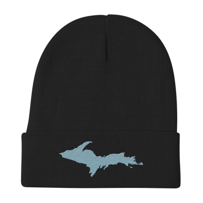 Upper Peninsula Winter Beanie | Opal Blue