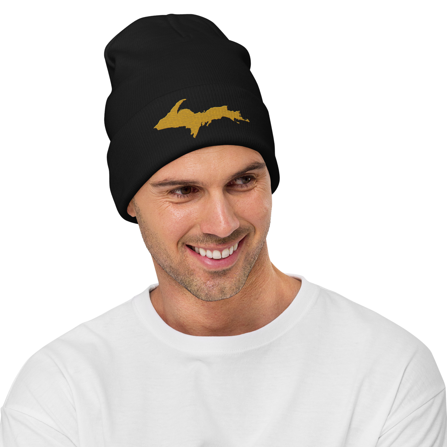 Upper Peninsula Winter Beanie | Gold