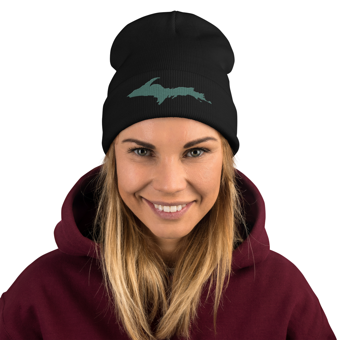 Upper Peninsula Winter Beanie | Copper Green