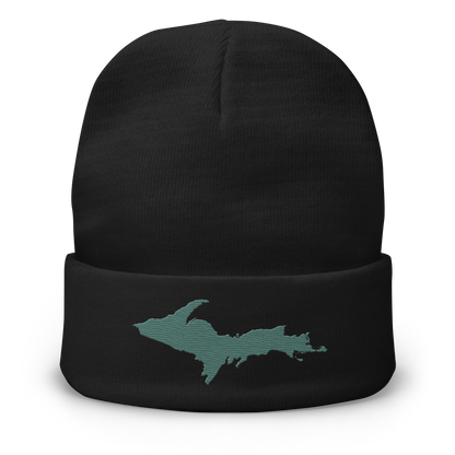 Upper Peninsula Winter Beanie | Copper Green