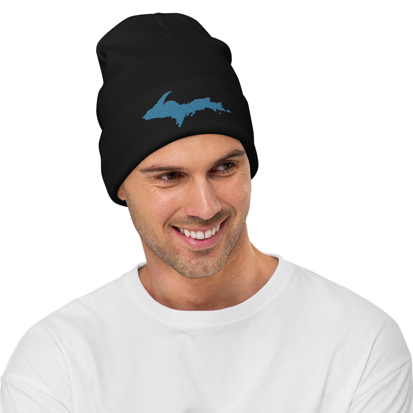 Upper Peninsula Winter Beanie | Traverse Blue