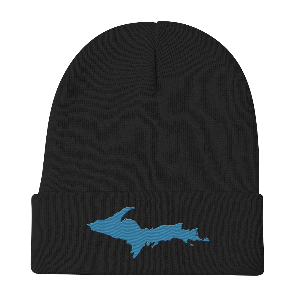 Upper Peninsula Winter Beanie | Traverse Blue