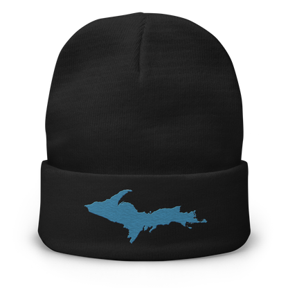 Upper Peninsula Winter Beanie | Traverse Blue