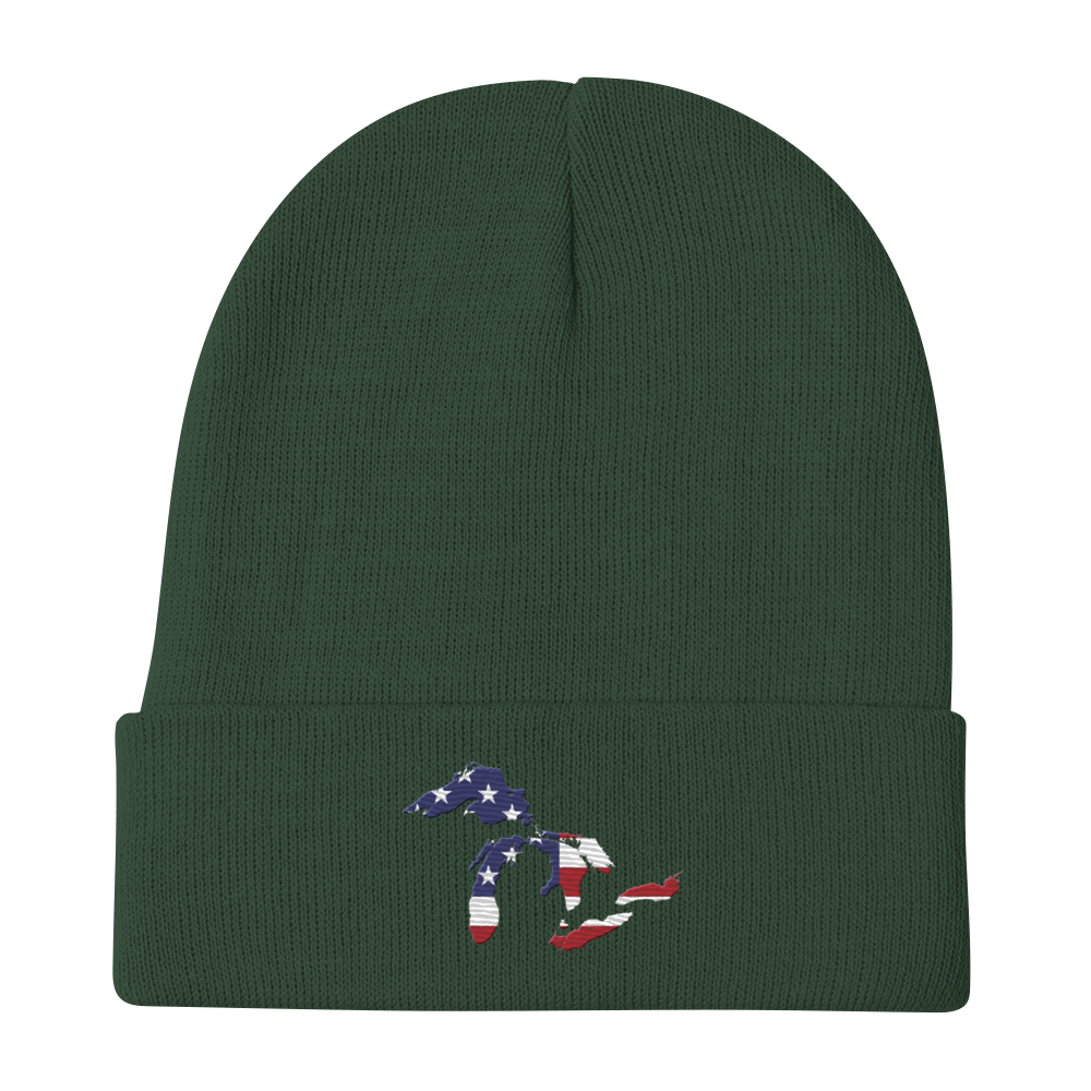 Great Lakes Winter Beanie (Patriotic Edition)