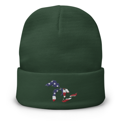 Great Lakes Winter Beanie (Patriotic Edition)