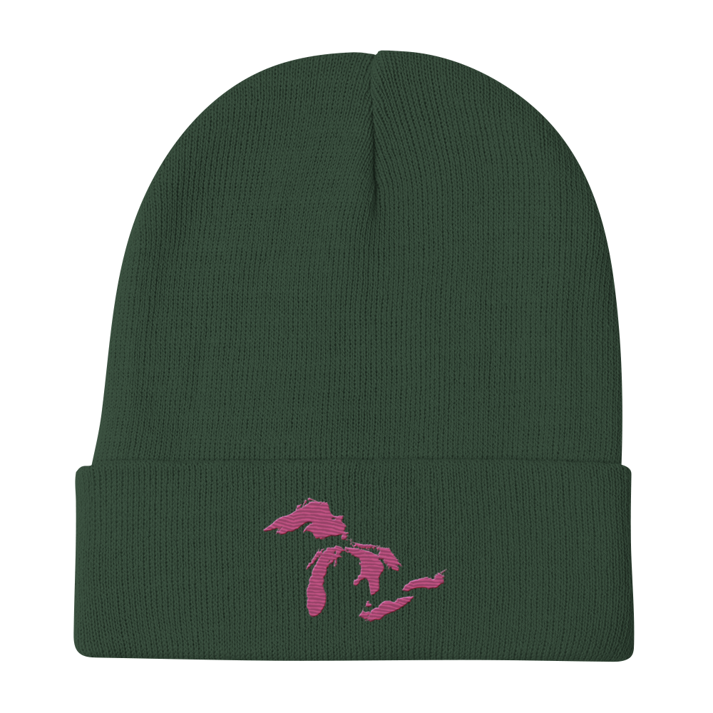 Great Lakes Winter Beanie (Apple Blossom Pink)