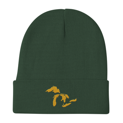 Great Lakes Winter Beanie (Gold)