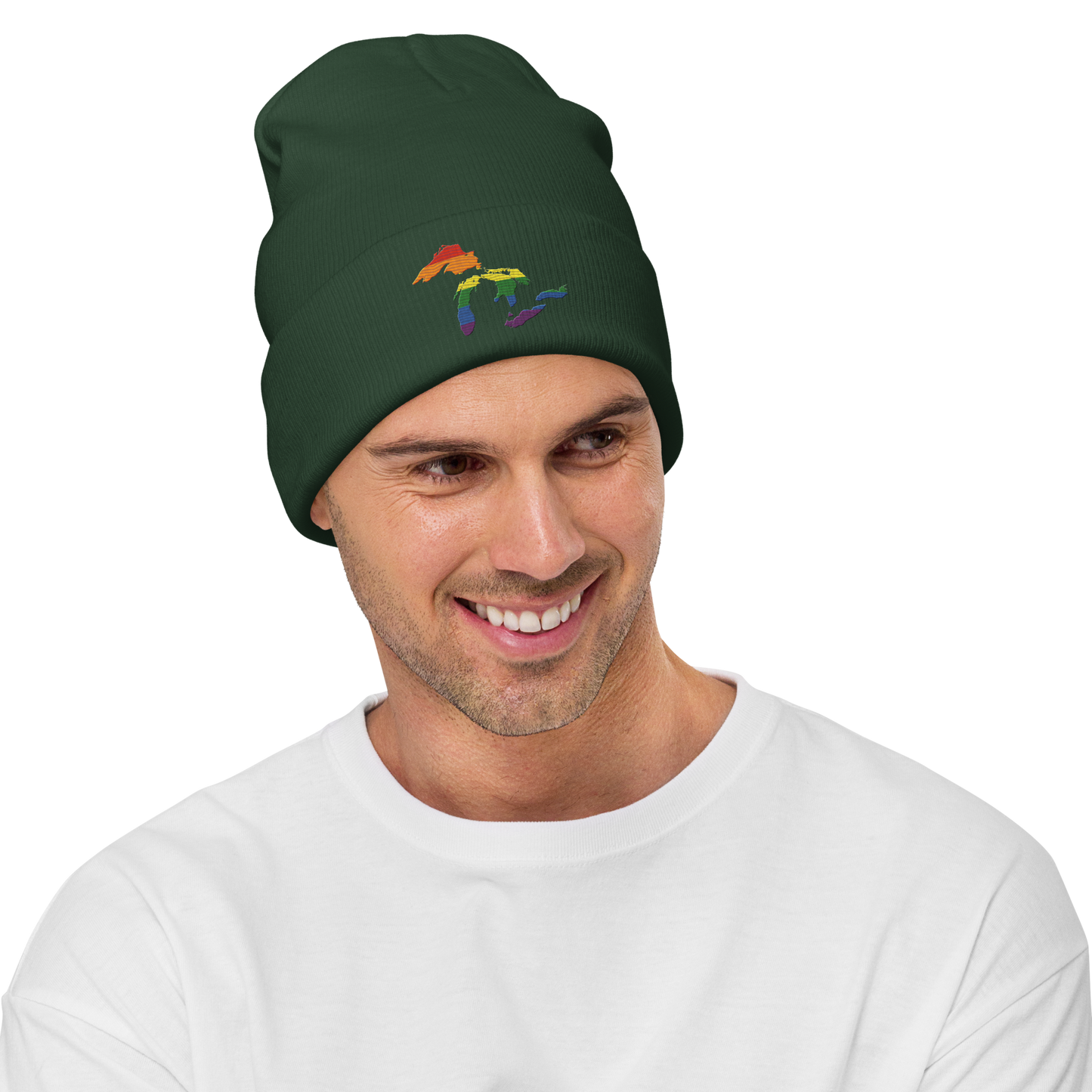 Great Lakes Winter Beanie (Rainbow Pride Edition)