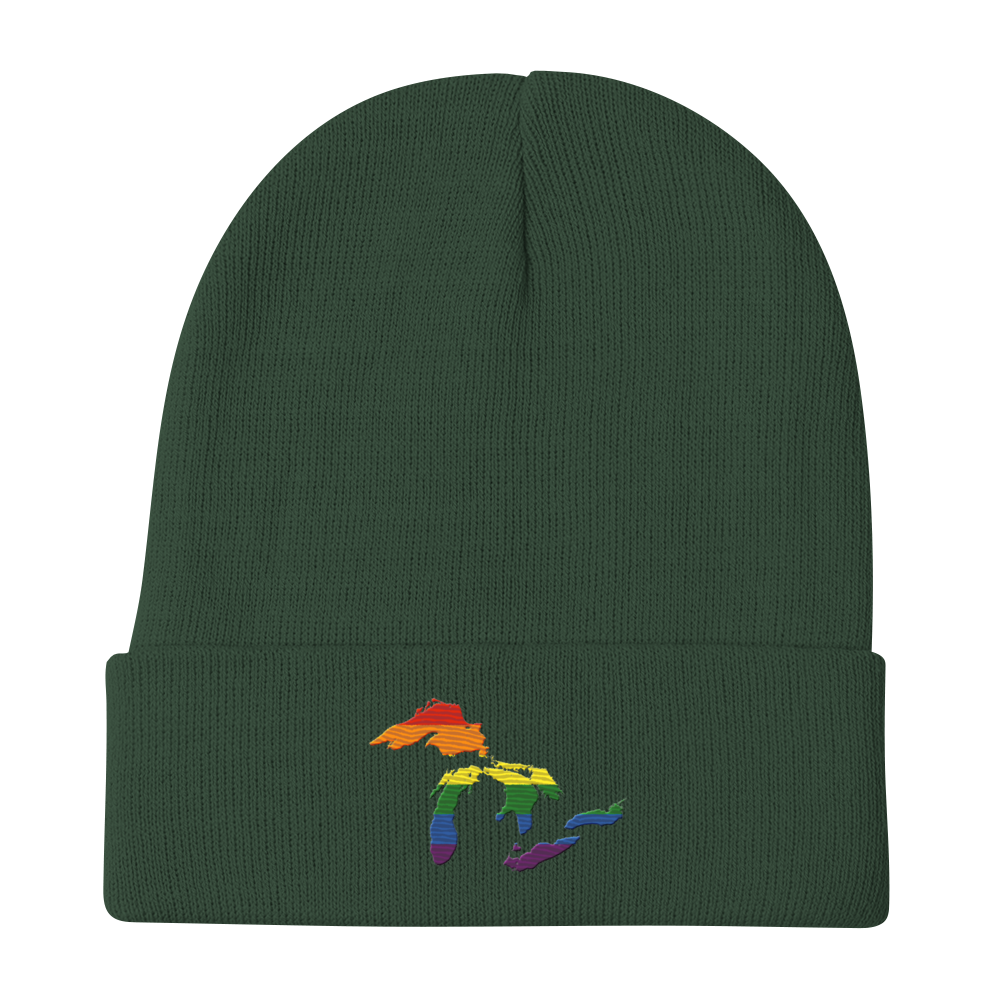 Great Lakes Winter Beanie (Rainbow Pride Edition)