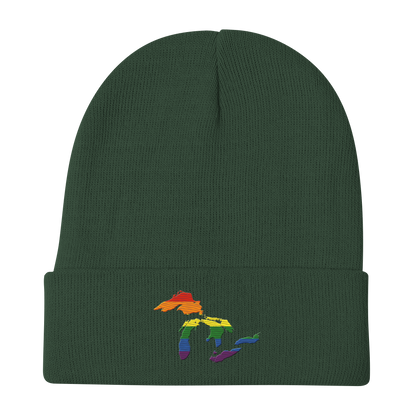 Great Lakes Winter Beanie (Rainbow Pride Edition)