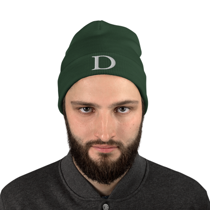 Detroit 'Old French D' Winter Beanie